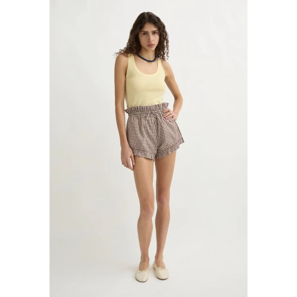 Posse Finley Tank - Butter Yellow – sustainable Tops in Yellow from Australian designer at Luxury Shoes .