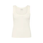 Finley Tank - Cream by Posse the Label ‚Äì luxury tops in Ivory available at Luxury Shoes 
