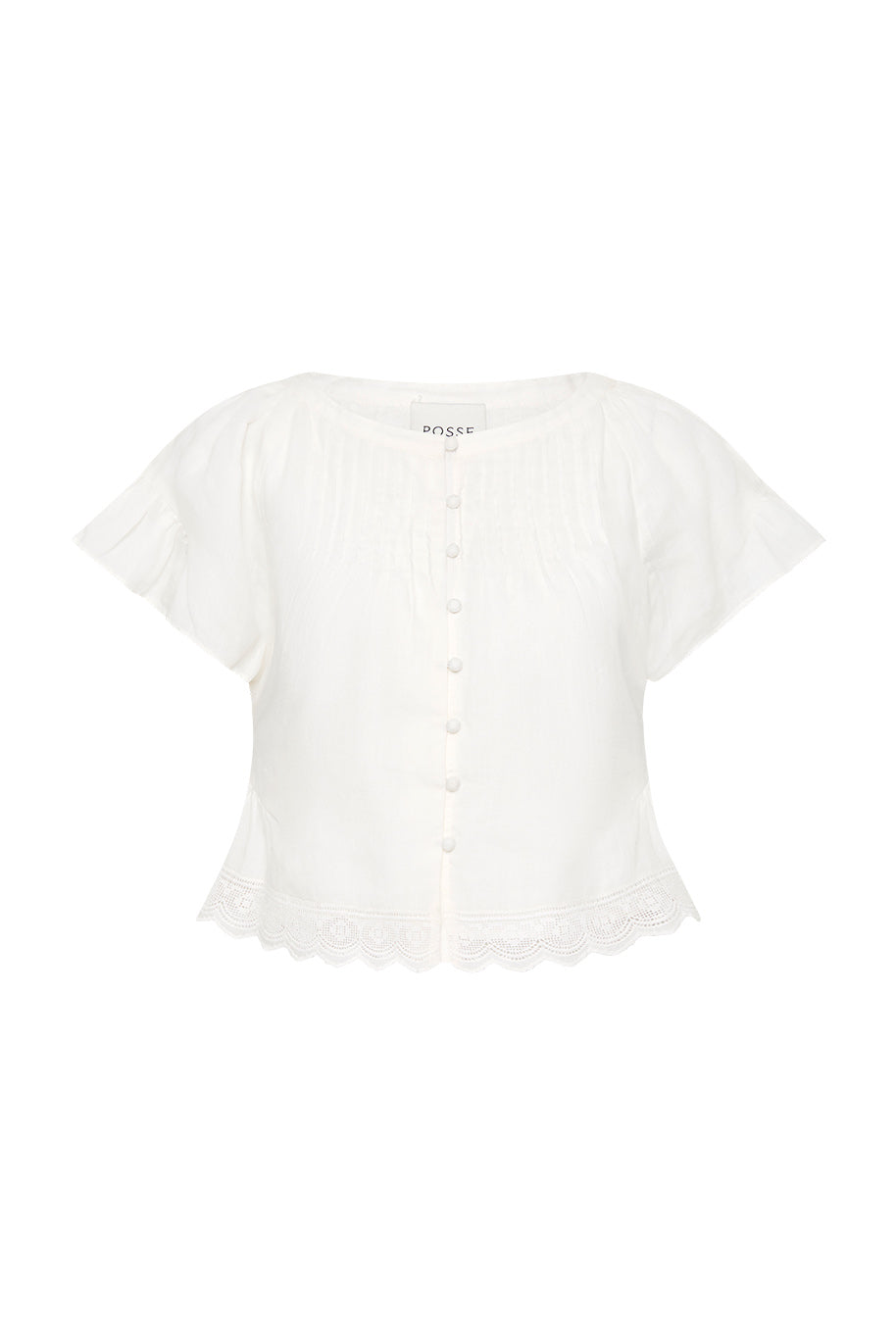 Posse The label Grace Blouse – Vintage White