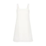 Grace Mini Dress - Vintage White by Posse the Label ‚Äì luxury dresses in White available at Luxury Shoes 