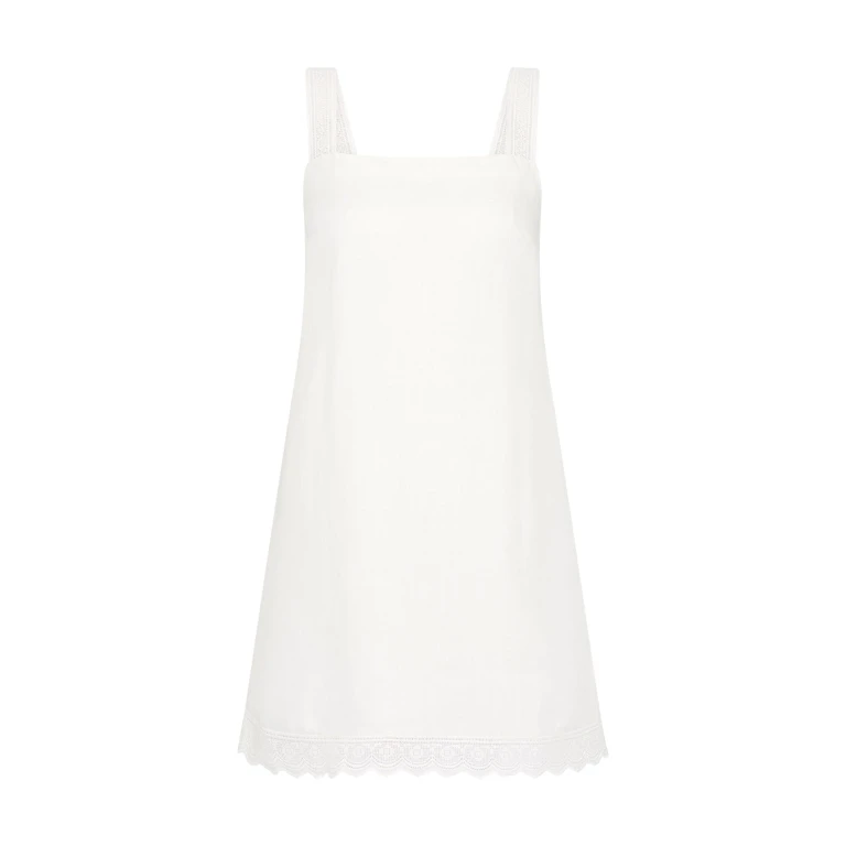 Grace Mini Dress - Vintage White by Posse the Label ‚Äì luxury dresses in White available at Luxury Shoes 