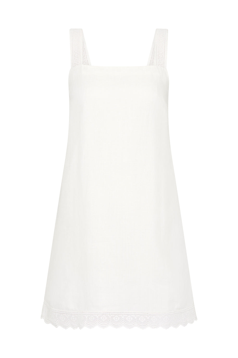Posse The label Grace Mini Dress – Vintage White