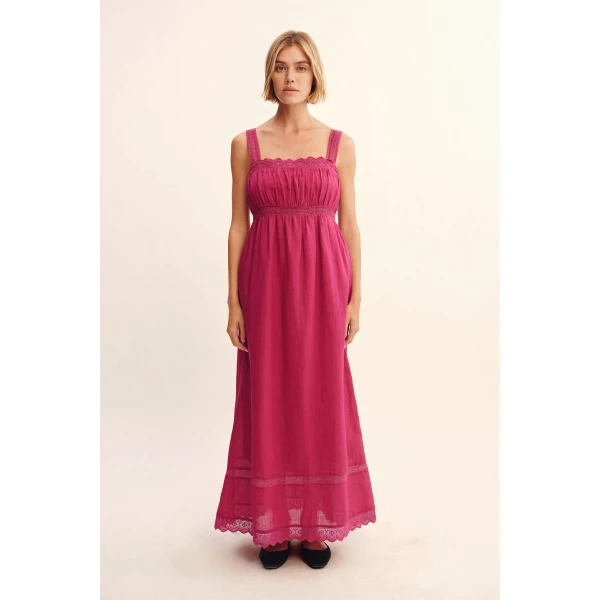 Posse Grace Shift Dress - Dragon Fruit – sustainable Dresses in Pink from Australian designer at Luxury Shoes .