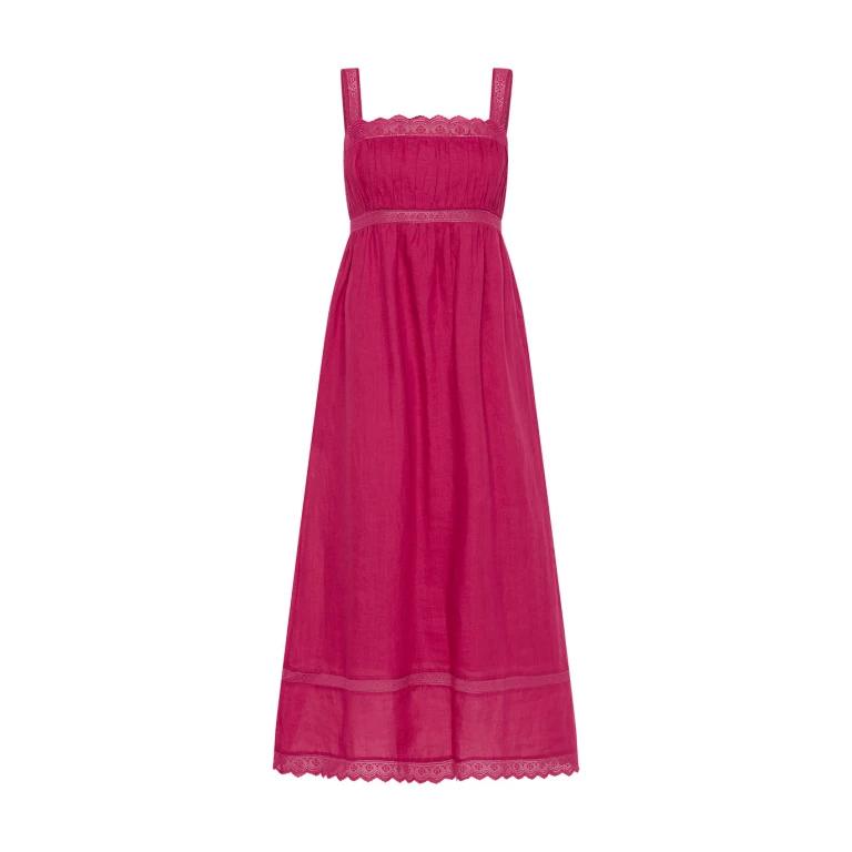 Grace Shift Dress - Dragon Fruit by Posse the Label ‚Äì luxury dresses in Pink available at Luxury Shoes 