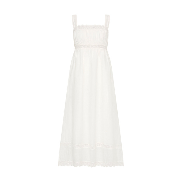 Grace Shift Dress - Vintage White by Posse the Label ‚Äì luxury dresses in White available at Luxury Shoes 