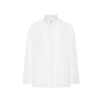 Grace Shirt - Vintage White by Posse the Label ‚Äì luxury tops in White available at Luxury Shoes 