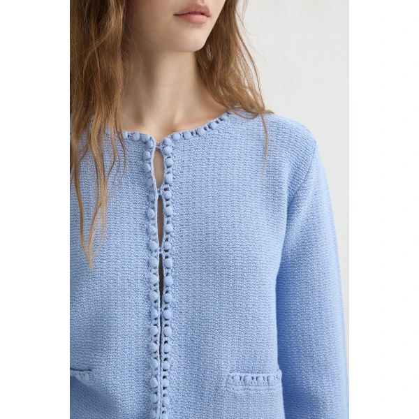 Posse Harlan Jacket - Blue – sustainable Jackets in Blue from Australian designer at Luxury Shoes .