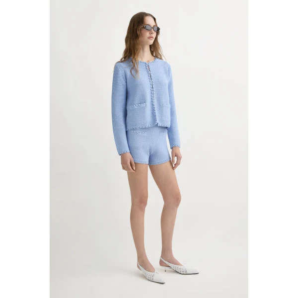 Posse Harlan Jacket - Blue – sustainable Jackets in Blue from Australian designer at Luxury Shoes .