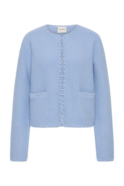 Harlan Jacket - Blue by Posse the Label ‚Äì luxury jackets in Blue available at Luxury Shoes 