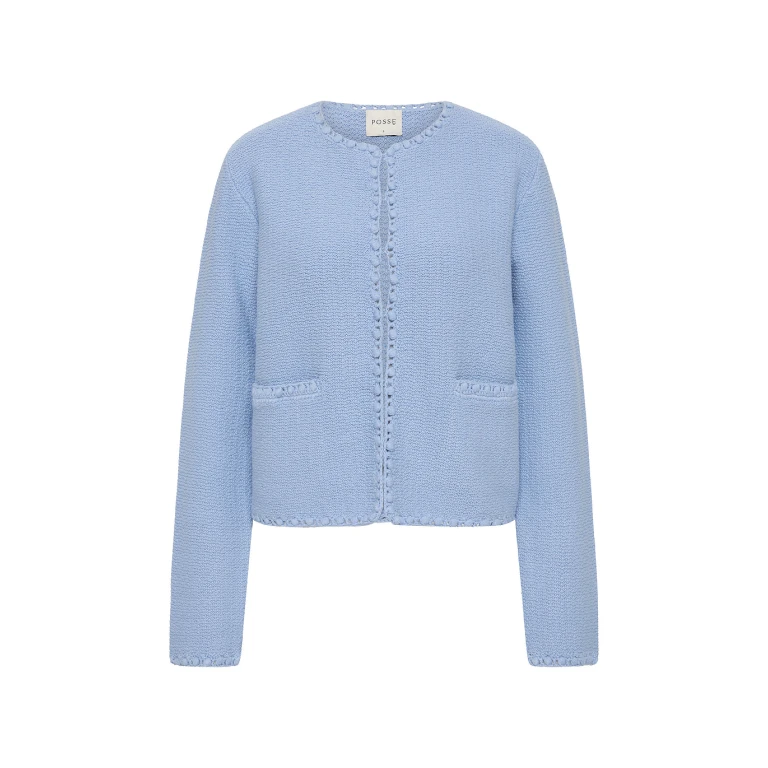 Harlan Jacket - Blue by Posse the Label ‚Äì luxury jackets in Blue available at Luxury Shoes 