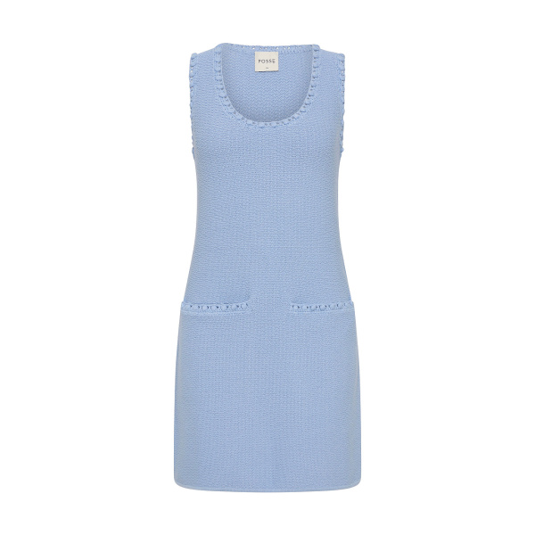 Harlan Mini Dress - Blue by Posse the Label ‚Äì luxury dresses in Blue available at Luxury Shoes 