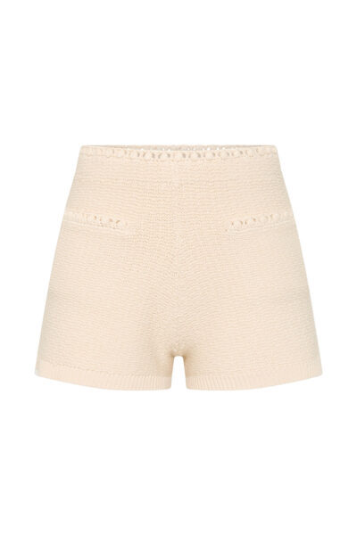 Harlan Short - Cream by Posse the Label ‚Äì luxury shorts in Ivory available at Luxury Shoes 