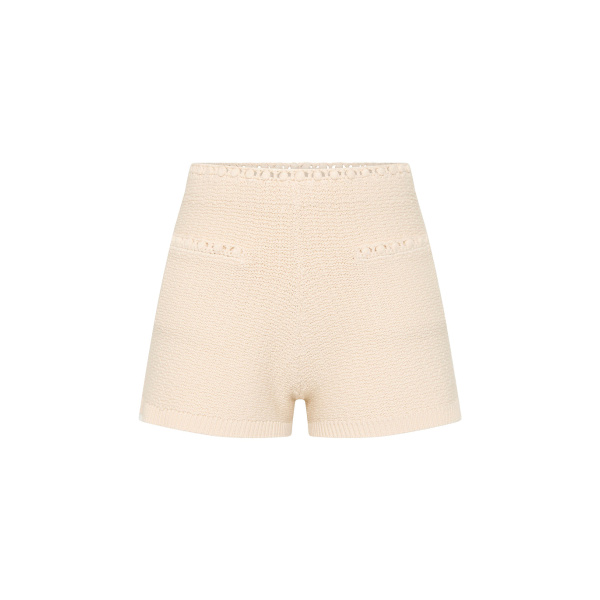 Harlan Short - Cream by Posse the Label ‚Äì luxury shorts in Ivory available at Luxury Shoes 