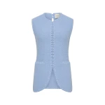 Harlan Vest - Blue by Posse the Label ‚Äì luxury jackets in Blue available at Luxury Shoes 