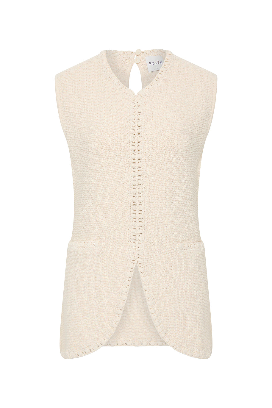 Posse The label Harlan Vest – Cream