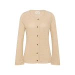 Lennon Cardigan - Beige by Posse the Label ‚Äì luxury knitwear in Beige available at Luxury Shoes 