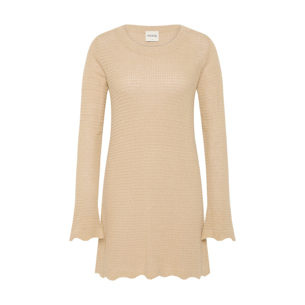 Lennon Mini Dress - Beige by Posse the Label ‚Äì luxury dresses in Beige available at Luxury Shoes 