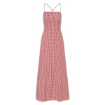 Lori Dress - Red Gingham by Posse the Label ‚Äì luxury dresses in Red available at Luxury Shoes 