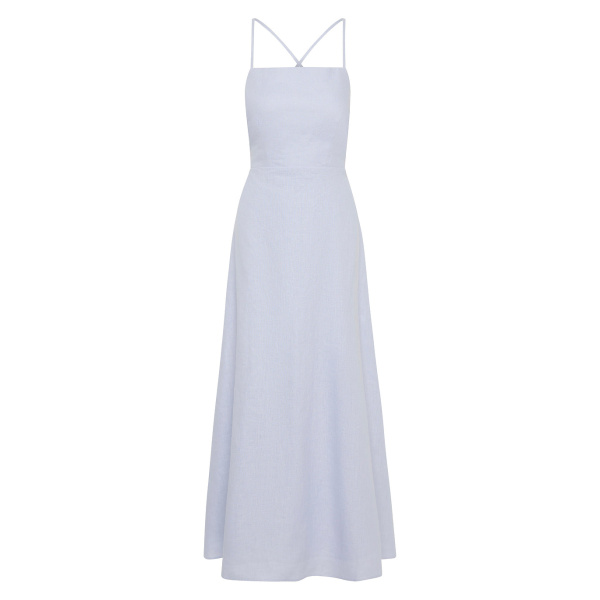 Lori Dress - Silver Blue by Posse the Label ‚Äì luxury dresses in Blue available at Luxury Shoes 