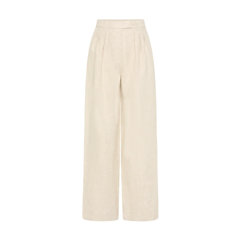 Louis Trouser - Natural by Posse the Label ‚Äì luxury pants in Neutrals available at Luxury Shoes 