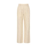 Posse Mackenzie Trouser - Cream Pinstripe – Minimalist Sustainable Pants | Luxury Shoes Mackenzie Trouser - Cream Pinstripe by Posse the Label ‚Äì luxury pants in Ivory available at Luxury Shoes