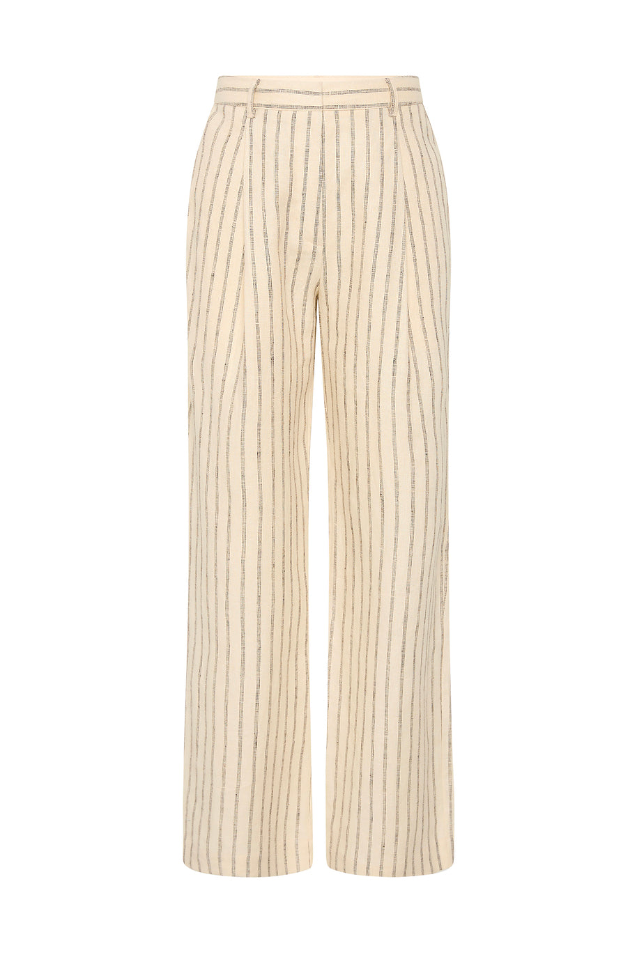Posse The label Mackenzie Trouser – Cream Pinstripe