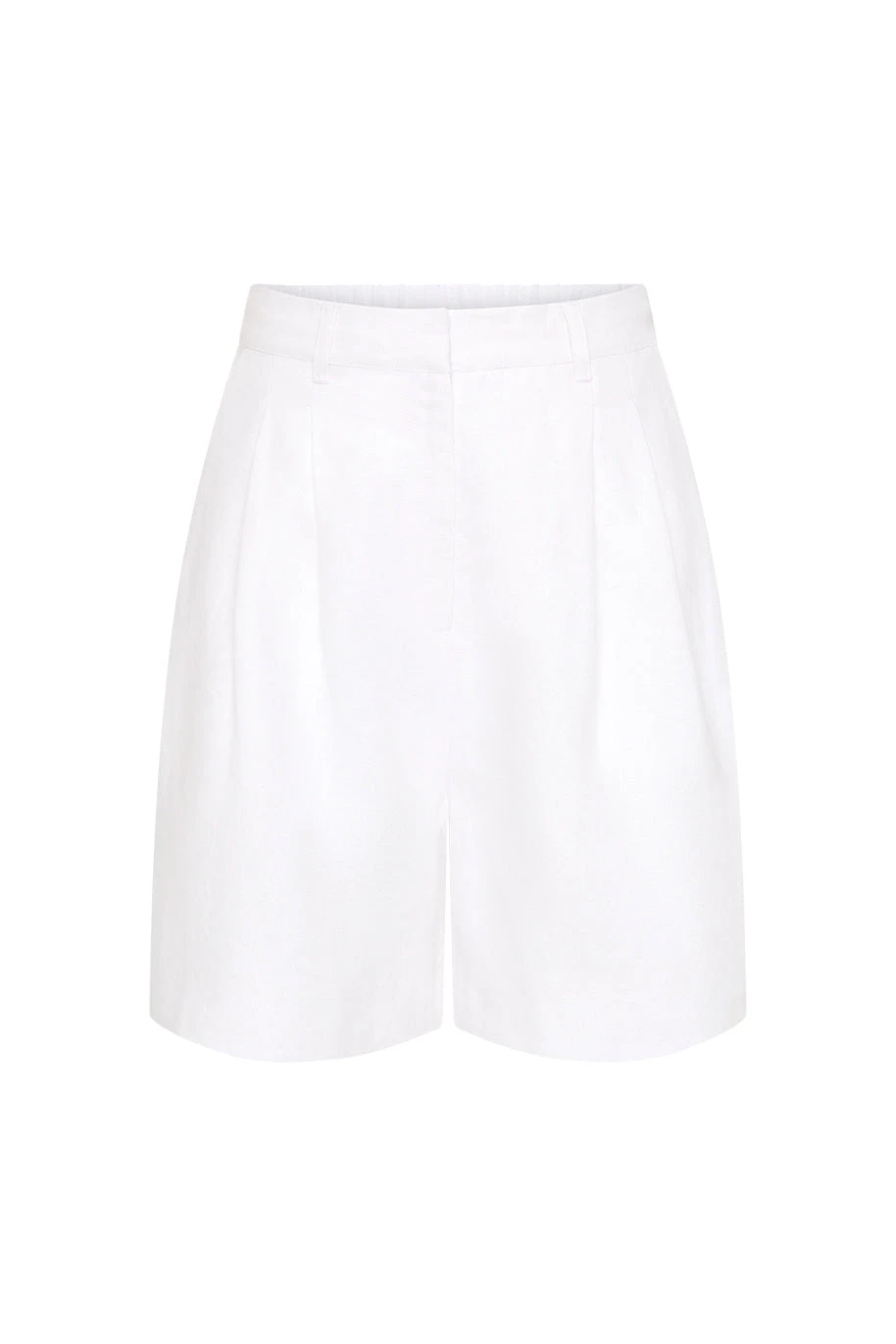 Posse Marchello Short - Ivory – Minimalist Sustainable Shorts | Luxury Shoes Marchello Short - Ivory by Posse the Label ‚Äì luxury shorts in Ivory available at Luxury Shoes