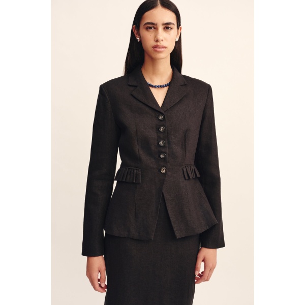 Matilda Jacket - Black by Posse the Label ‚Äì luxury jackets in Black available at Luxury Shoes 