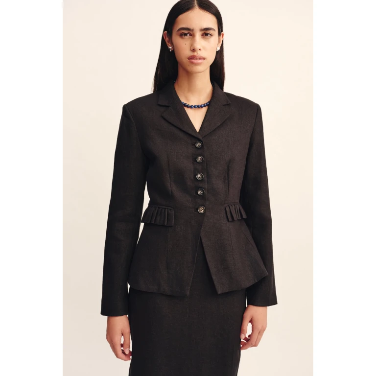Matilda Jacket - Black by Posse the Label ‚Äì luxury jackets in Black available at Luxury Shoes 