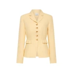 Matilda Jacket - Dusty Citron by Posse the Label ‚Äì luxury jackets in Yellow available at Luxury Shoes 