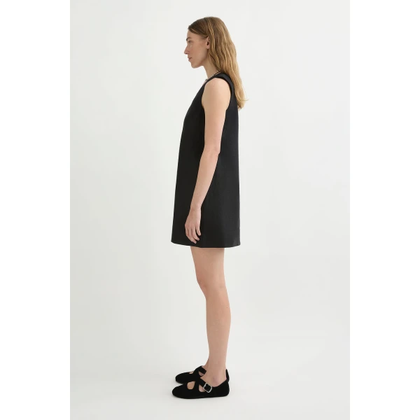 Posse Nancy Mini Dress - Black – sustainable Dresses in Black from Australian designer at Luxury Shoes .