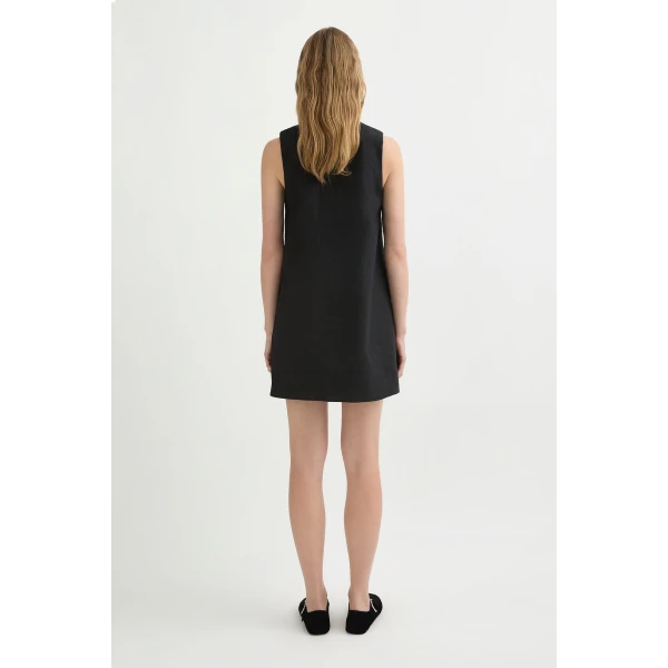 Posse Nancy Mini Dress - Black – sustainable Dresses in Black from Australian designer at Luxury Shoes .