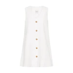 Nancy Mini Dress - Ivory by Posse the Label ‚Äì luxury dresses in Ivory available at Luxury Shoes 