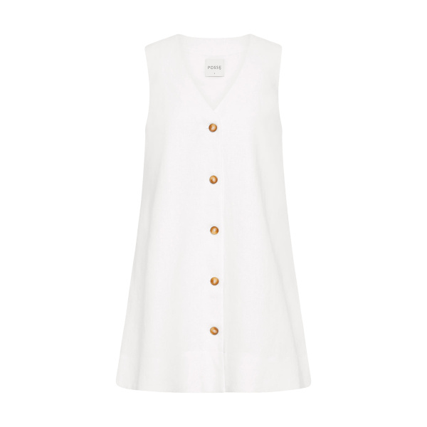 Nancy Mini Dress - Ivory by Posse the Label ‚Äì luxury dresses in Ivory available at Luxury Shoes 
