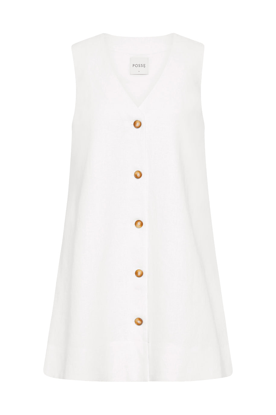 Posse The label Nancy Mini Dress – Ivory
