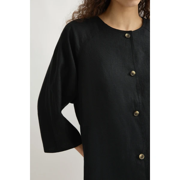 Posse Olivia Blouse - Black – sustainable Tops in Black from Australian designer at Luxury Shoes .