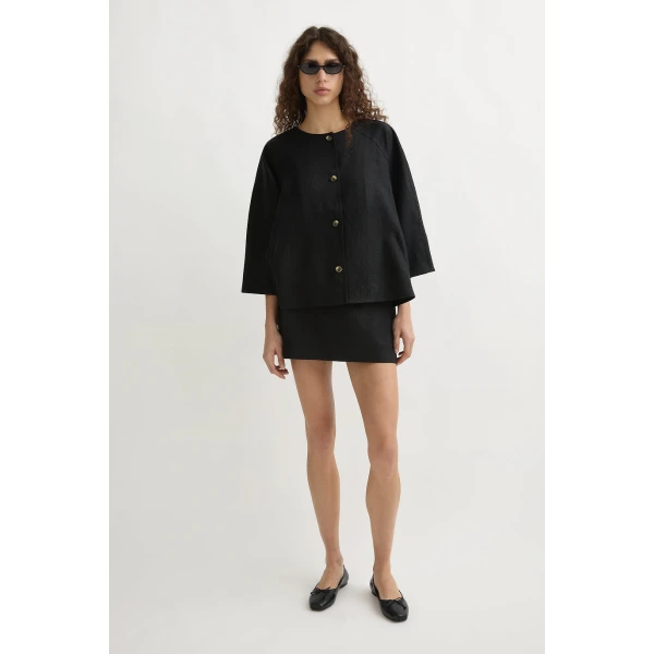Posse Olivia Blouse - Black – sustainable Tops in Black from Australian designer at Luxury Shoes .