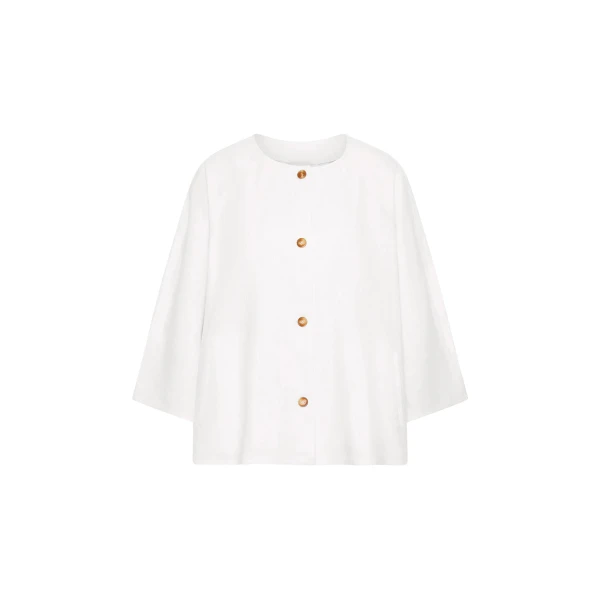 Olivia Blouse - Ivory by Posse the Label ‚Äì luxury tops in Ivory available at Luxury Shoes 
