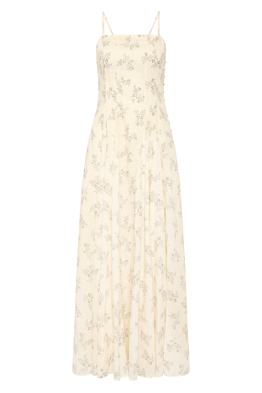Posse The label Paloma Maxi Dress – Blue Blooms