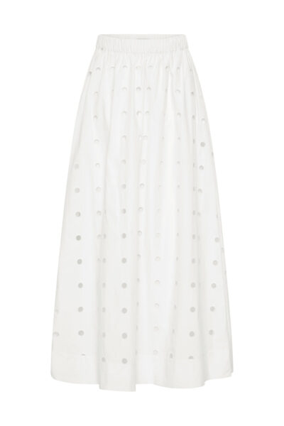 Peggy Skirt - Vintage White by Posse the Label ‚Äì luxury skirts in White available at Luxury Shoes 