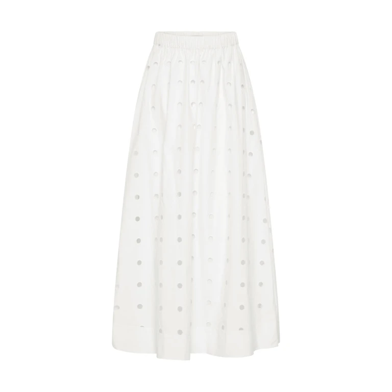 Peggy Skirt - Vintage White by Posse the Label ‚Äì luxury skirts in White available at Luxury Shoes 