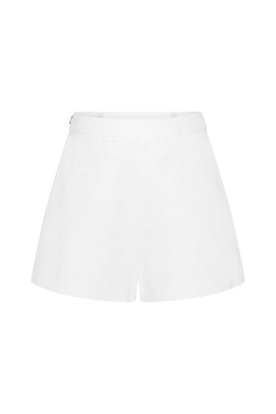 Perri Short - Ivory by Posse the Label ‚Äì luxury shorts in Ivory available at Luxury Shoes 