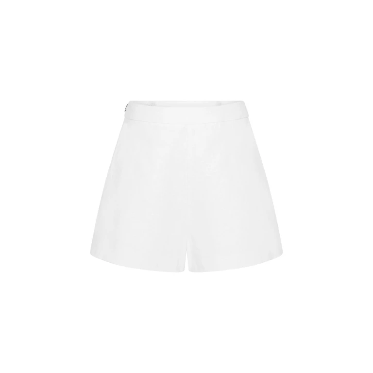 Perri Short - Ivory by Posse the Label ‚Äì luxury shorts in Ivory available at Luxury Shoes 