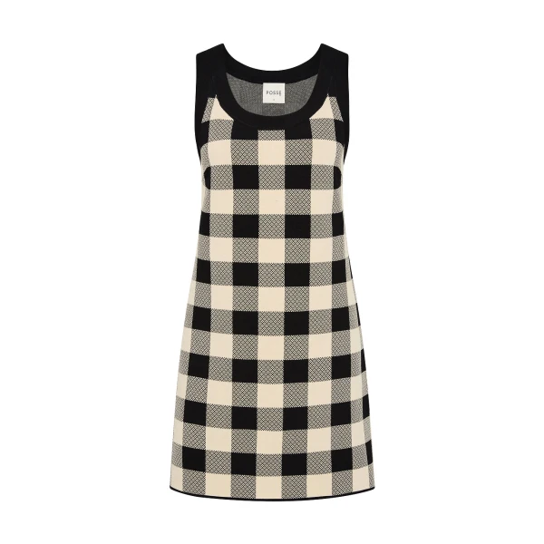 Pippa Mini Dress - Heritage Plaid by Posse the Label ‚Äì luxury dresses in Multicolour available at Luxury Shoes 
