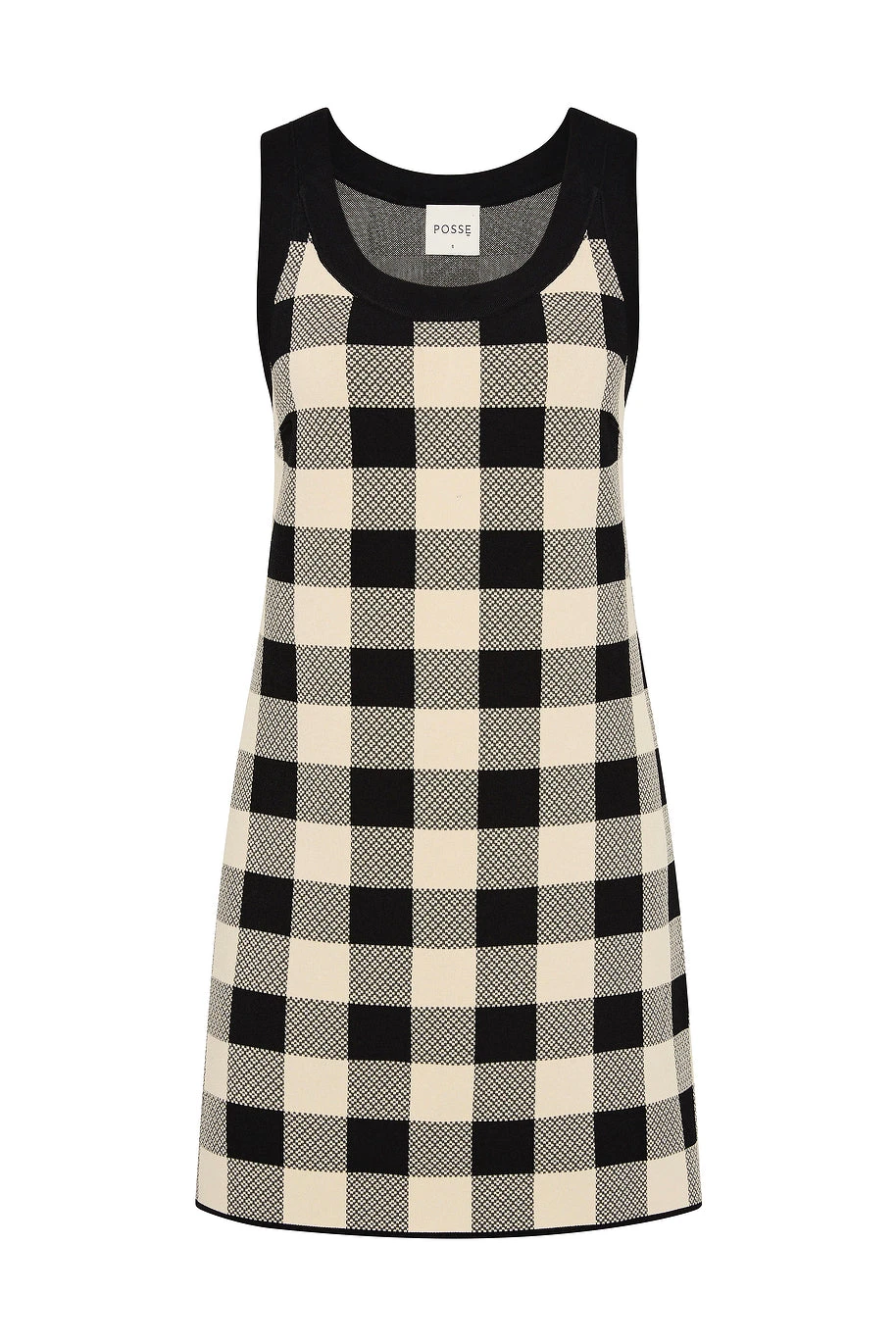 Posse Pippa Mini Dress - Heritage Plaid – Minimalist Sustainable Dresses | Luxury Shoes Pippa Mini Dress - Heritage Plaid by Posse the Label ‚Äì luxury dresses in Multicolour available at Luxury Shoes