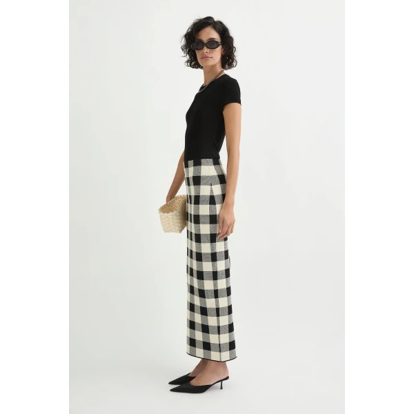 Posse Pippa Skirt - Heritage Plaid – sustainable Skirts in Multicolour from Australian designer at Luxury Shoes .