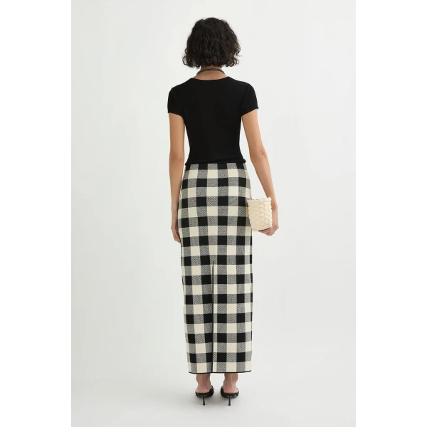 Posse Pippa Skirt - Heritage Plaid – sustainable Skirts in Multicolour from Australian designer at Luxury Shoes .