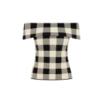 Pippa Strapless Top - Heritage Plaid by Posse the Label ‚Äì luxury tops in Multicolour available at Luxury Shoes 