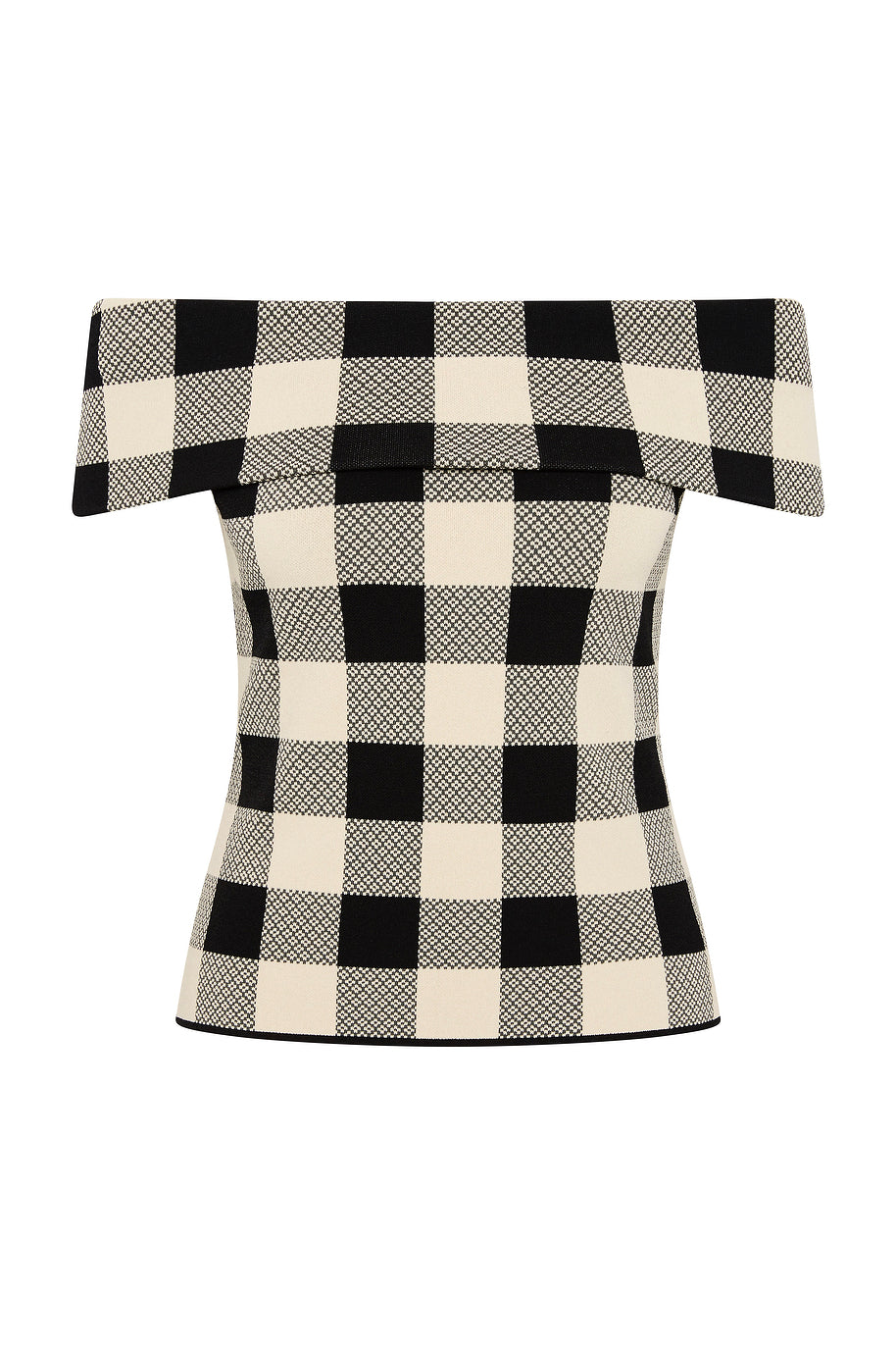 Posse The label Pippa Strapless Top – Heritage Plaid