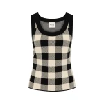 Pippa Top - Heritage Plaid by Posse the Label ‚Äì luxury tops in Multicolour available at Luxury Shoes 